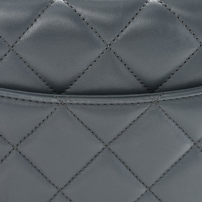 Chanel Lambskin Quilted Small Trendy CC Dual Handle Flap Bag Grey 11 of 13