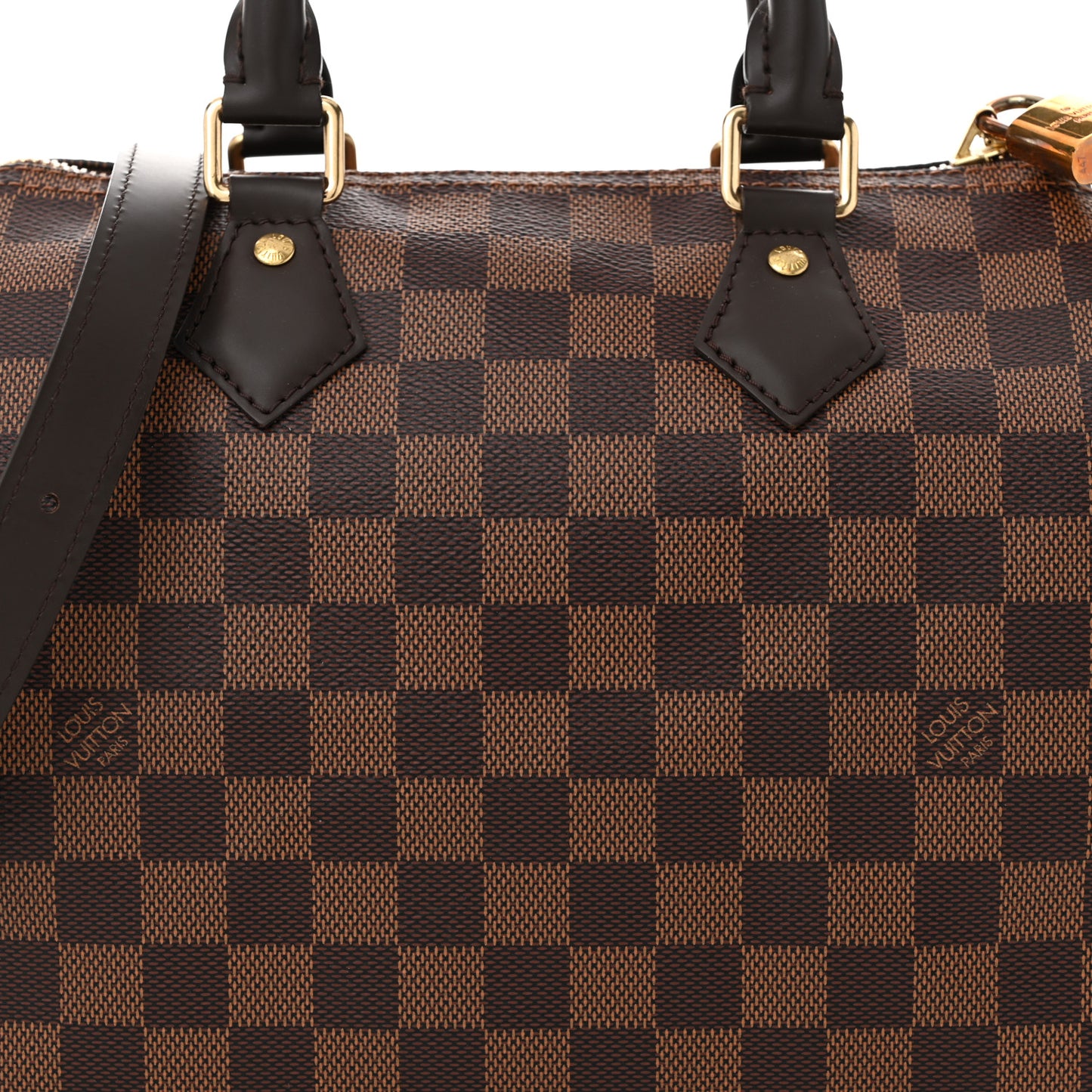 Damier Ebene Speedy Bandouliere 25