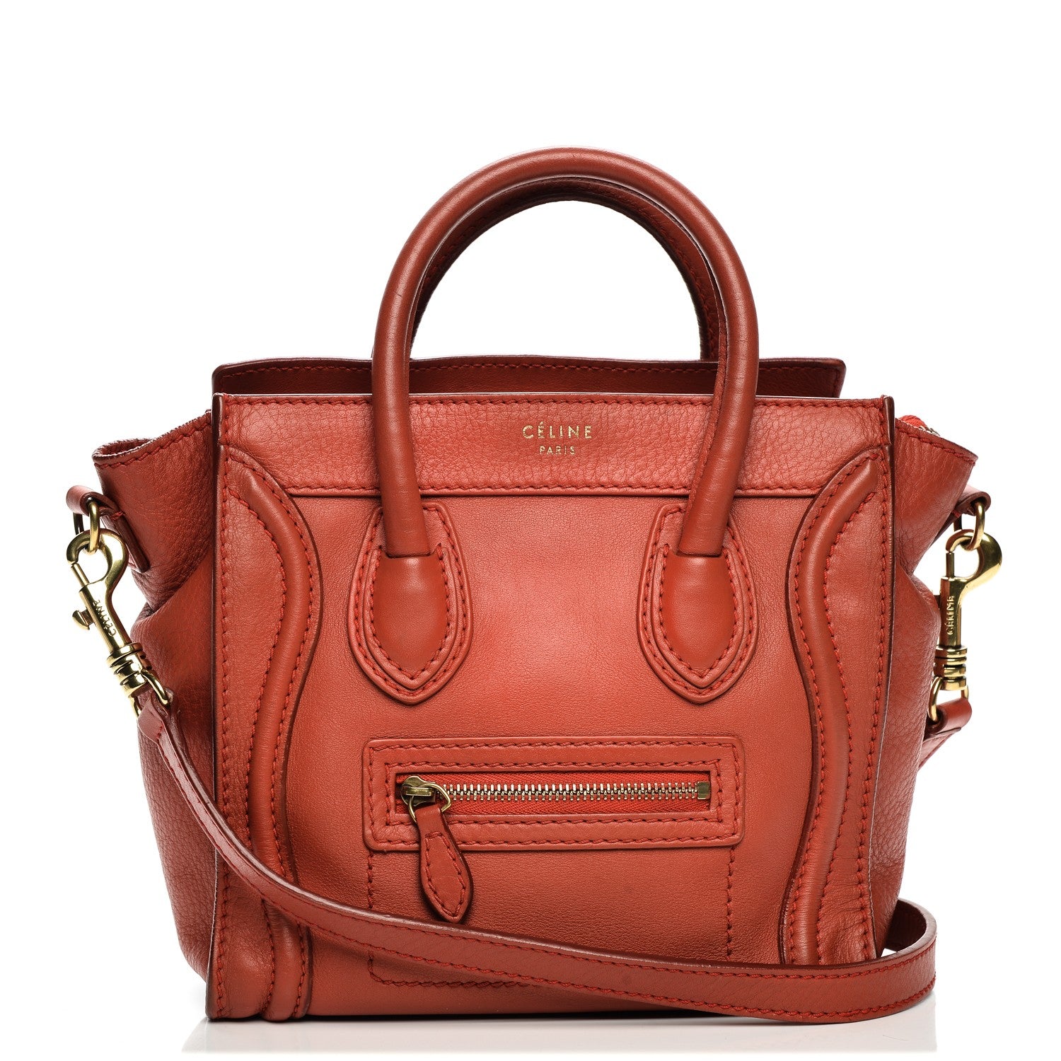 Celine Smooth Calfskin Nano Luggage Lipstick 1 of 10