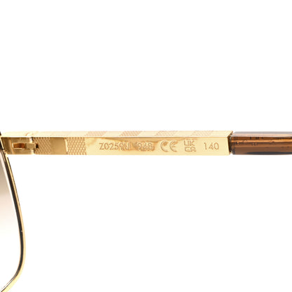 Louis Vuitton Metal Attitude Sunglasses Z0259U Gold 6 of 7
