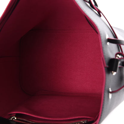 Louis Vuitton Calfskin Lockme Bucket Black 4 of 14