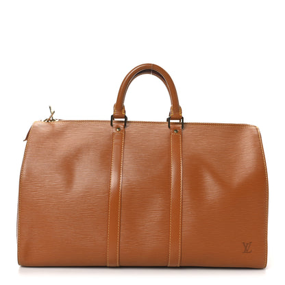 Louis Vuitton Epi Keepall 45 Cipango 1 of 9