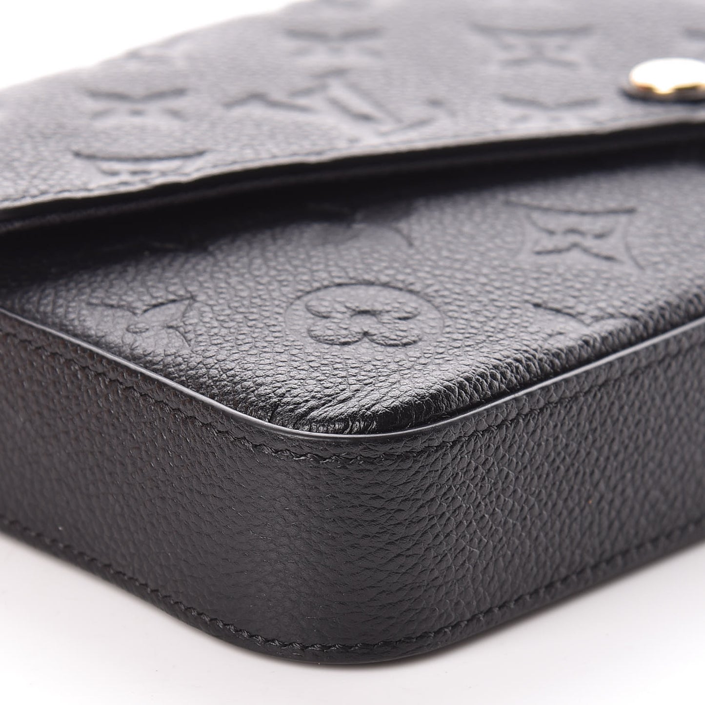 Empreinte Pochette Felicie Chain Wallet Black
