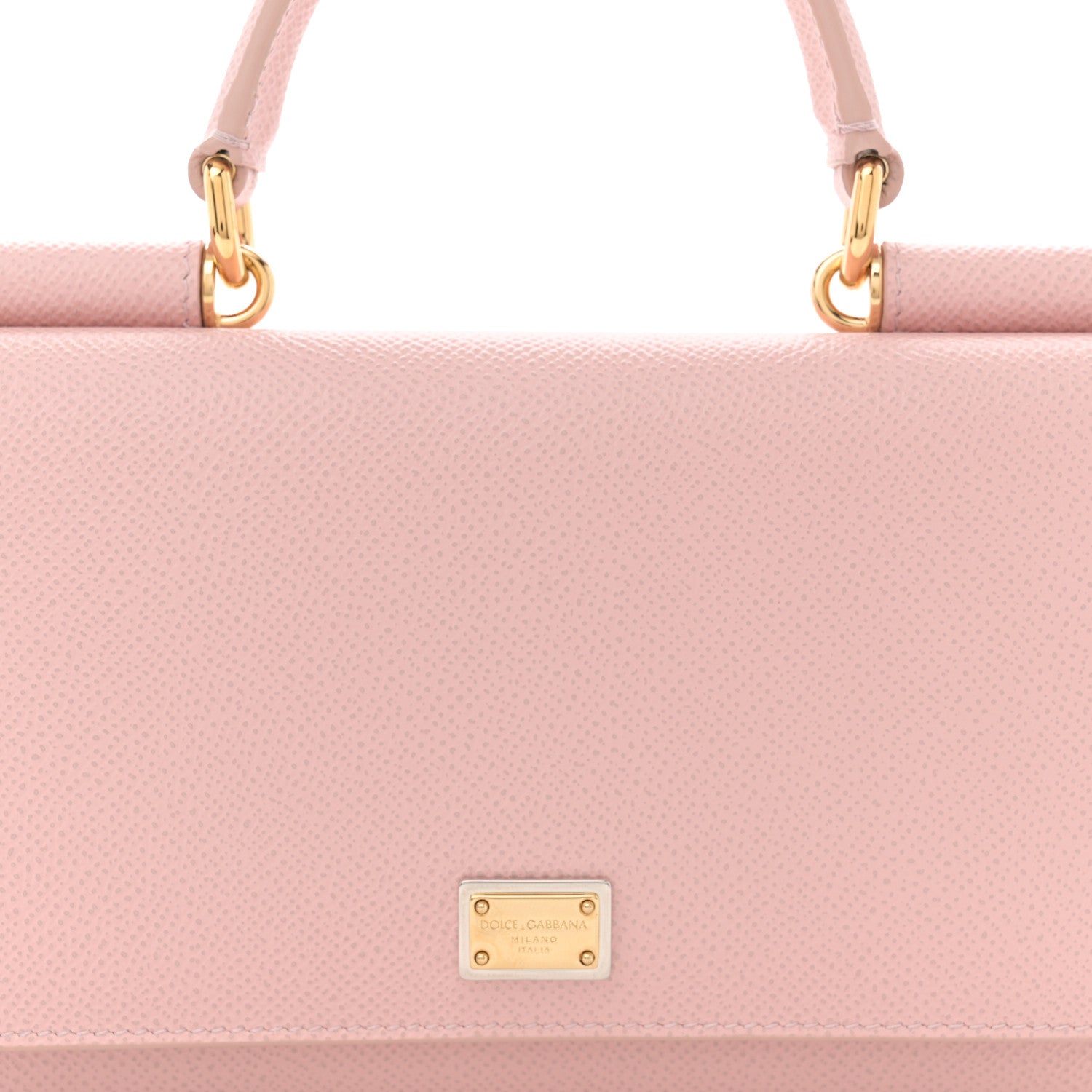 Dolce & Gabbana Dauphine Gloss Chain Strap Phone Bag Cipria 7 of 13