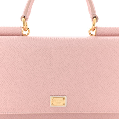 Dolce & Gabbana Dauphine Gloss Chain Strap Phone Bag Cipria 7 of 13