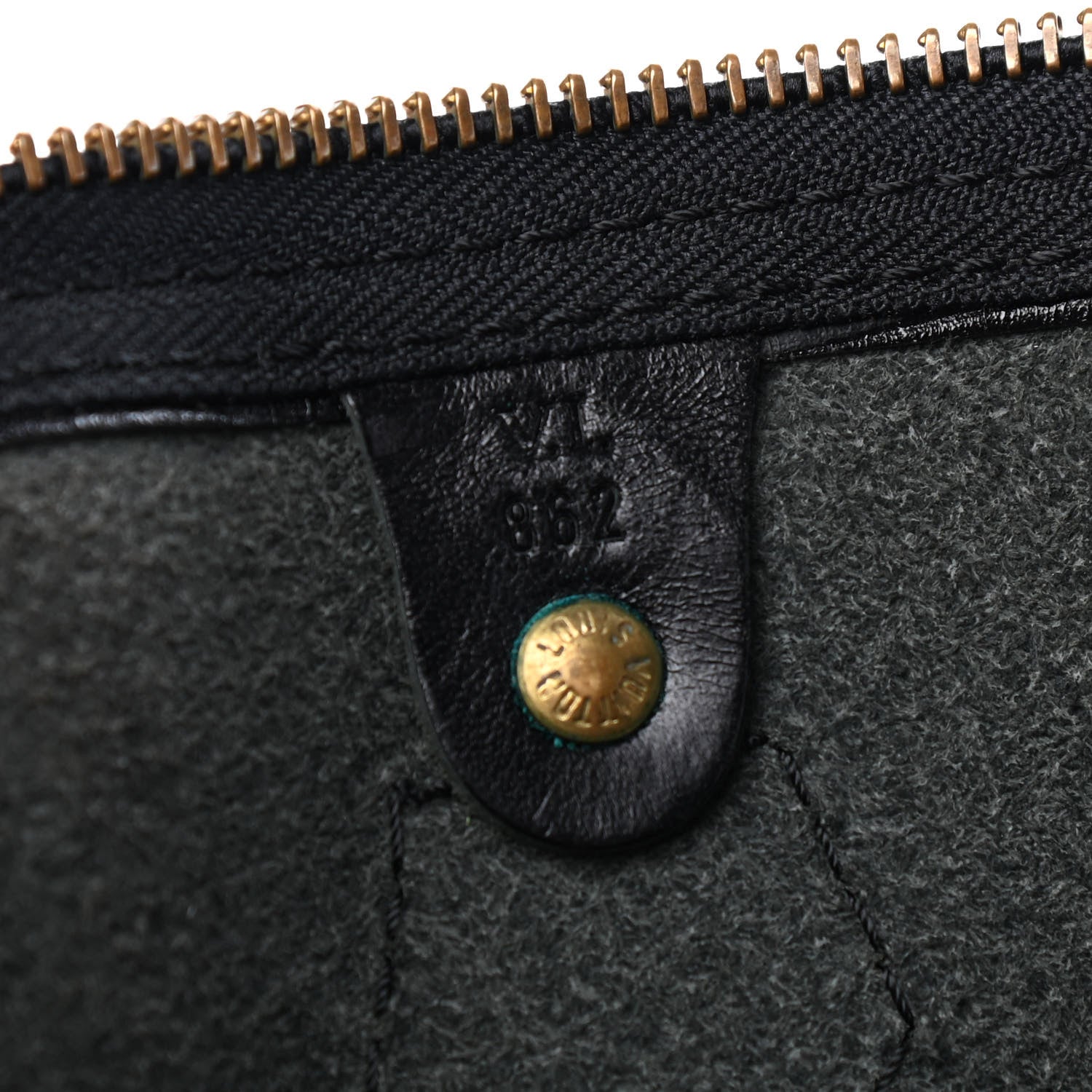 Louis Vuitton Epi Speedy 35 Black 6 of 11