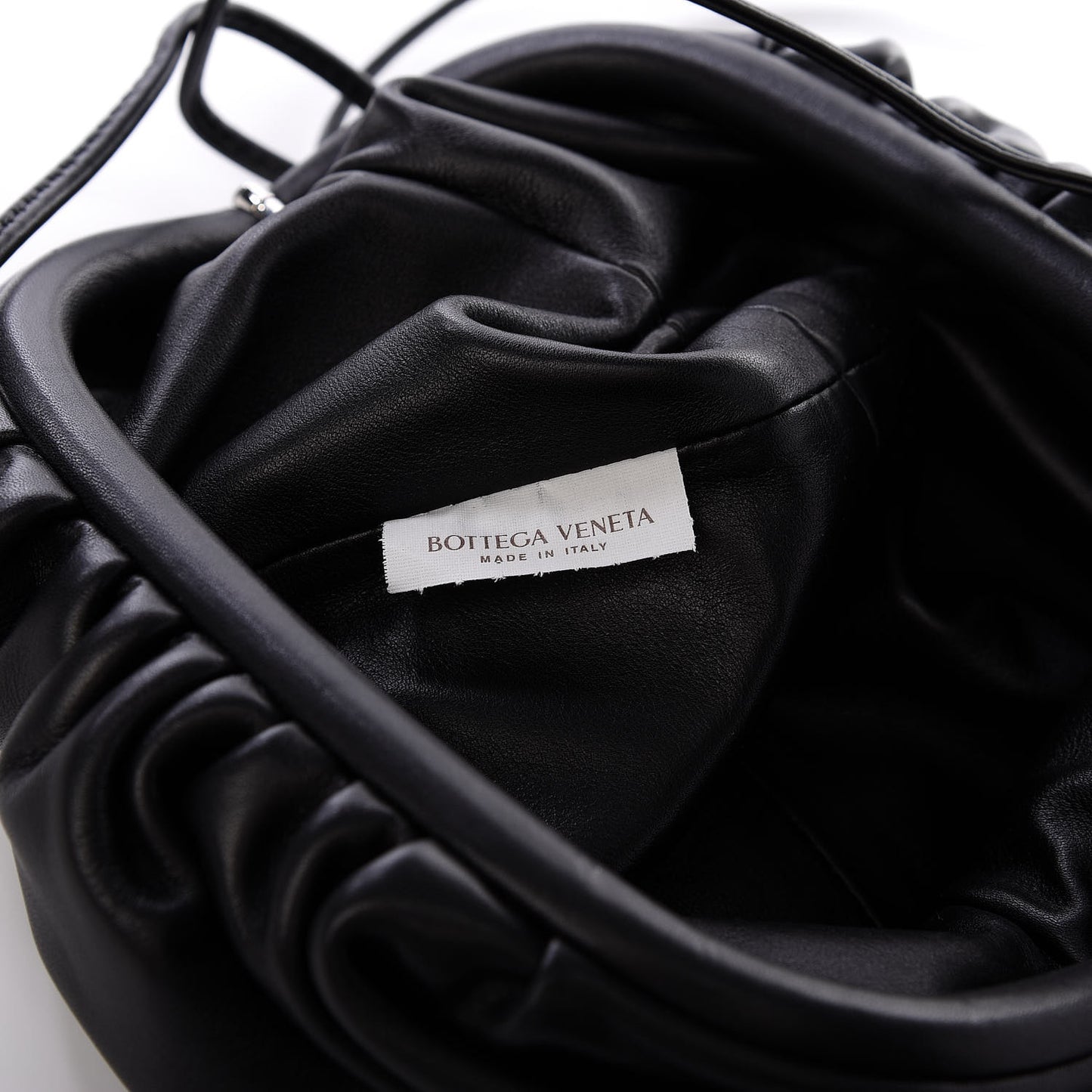 Butter Calfskin The Mini Pouch Black
