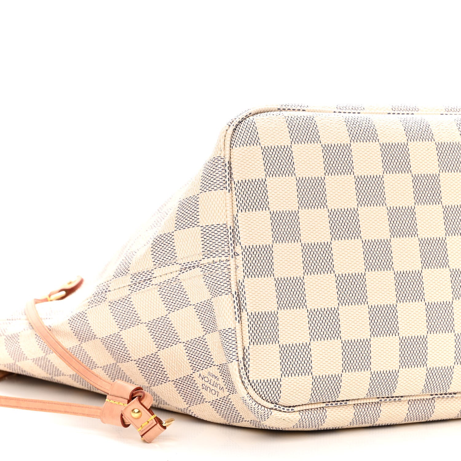 Louis Vuitton Damier Azur Neo Neverfull MM Rose Ballerine 11 of 13