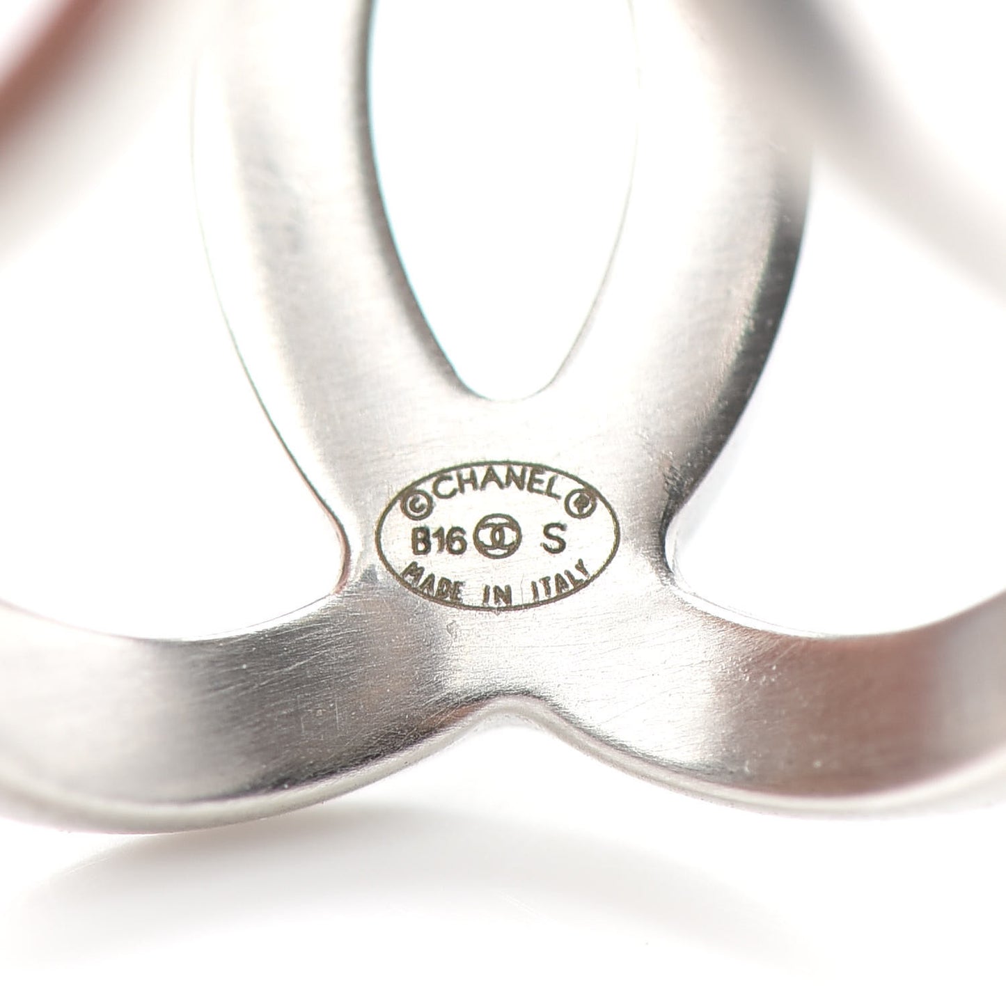 Metal CC Ring 6.25 Silver