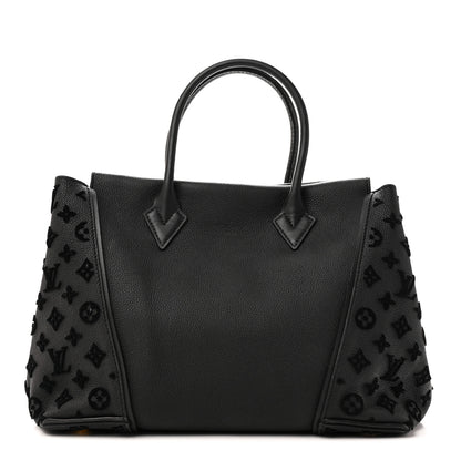 Louis Vuitton Veau Cachemire Tote W PM Black 1 of 9