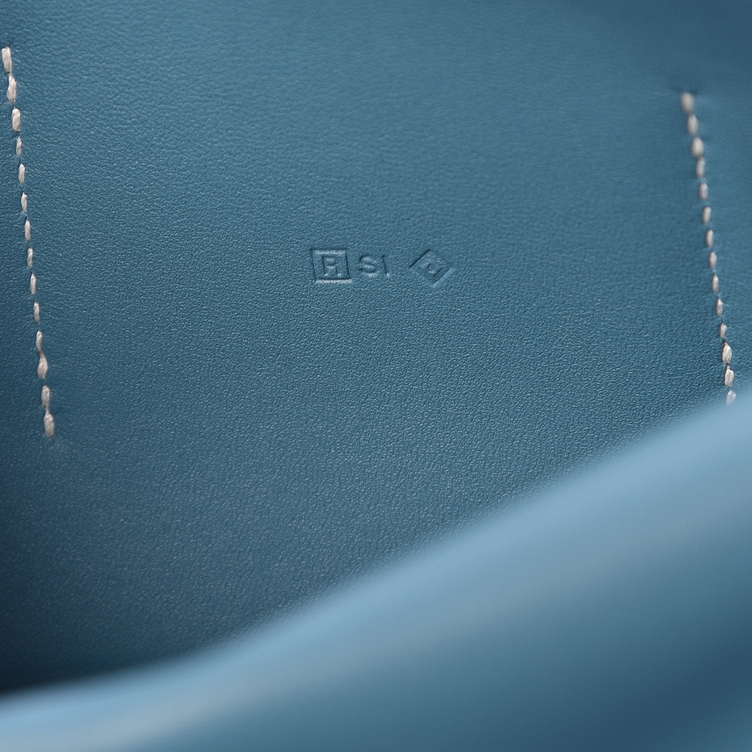 Hermes Togo Dogon Duo Wallet Blue Jean 8 of 18