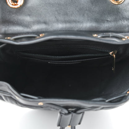 Chanel Lambskin Quilted Small Urban Spirit Backpack Black 5 of 9