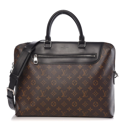 Louis Vuitton Monogram Macassar Porte-Documents Jour 1 of 9