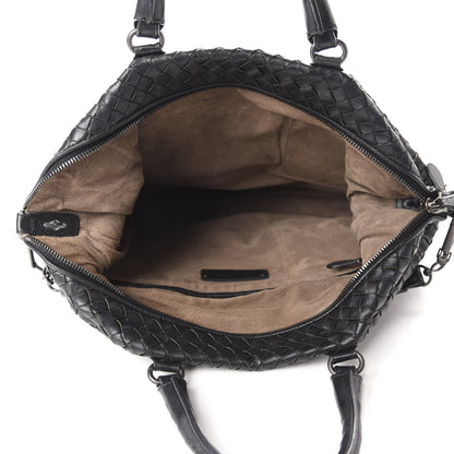 Bottega Veneta Nappa Intrecciato Medium Convertible Tote Black 5 of 11