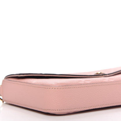 Louis Vuitton Empreinte Pochette Felicie Chain Wallet Rose Poudre 6 of 10