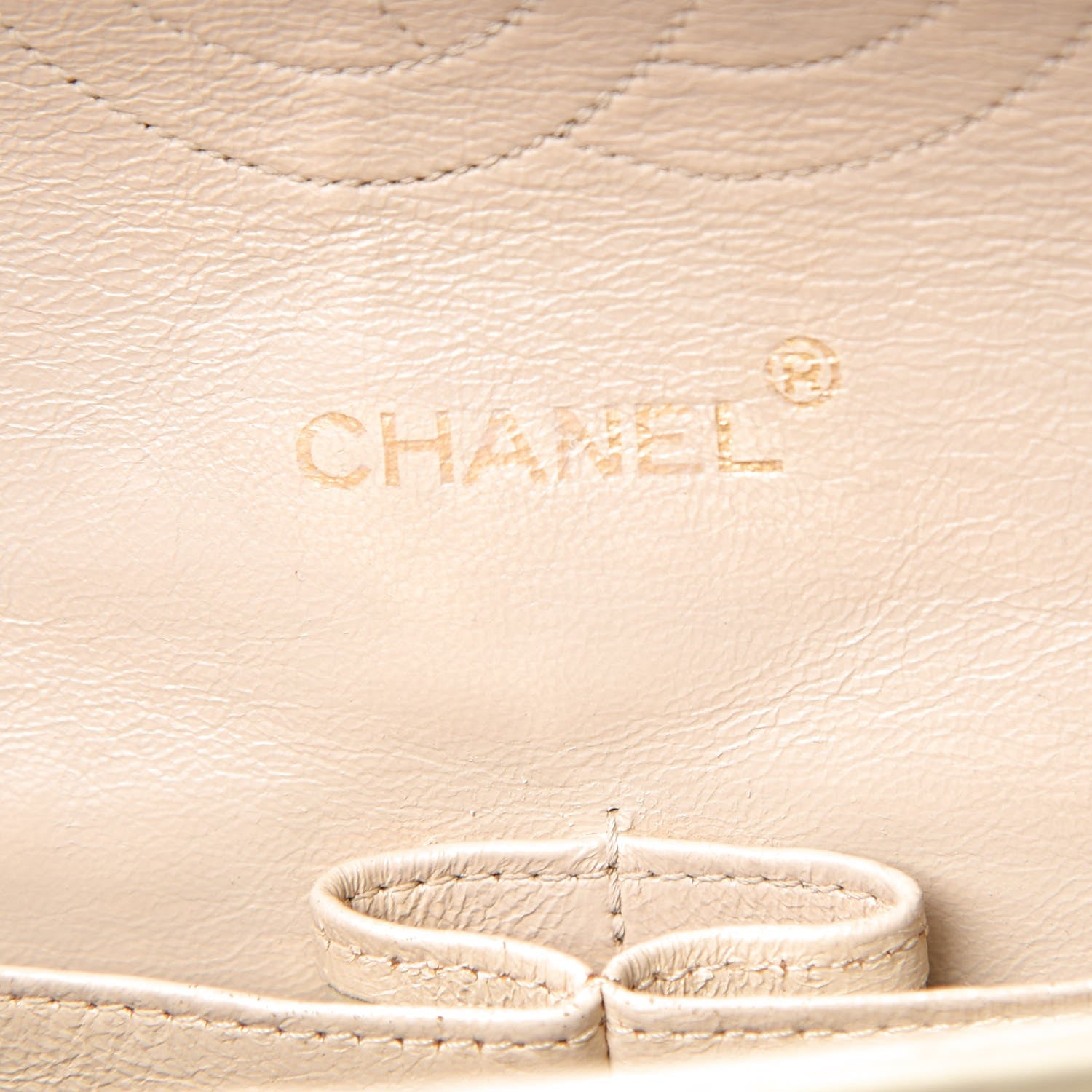 Chanel Lambskin Quilted Medium Bijoux Chain Double Flap Beige Clair 7 of 17