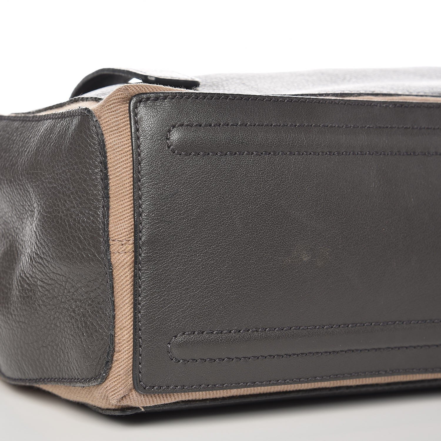 Saint Laurent Calfskin Muse Two Messenger Grey 19 of 21