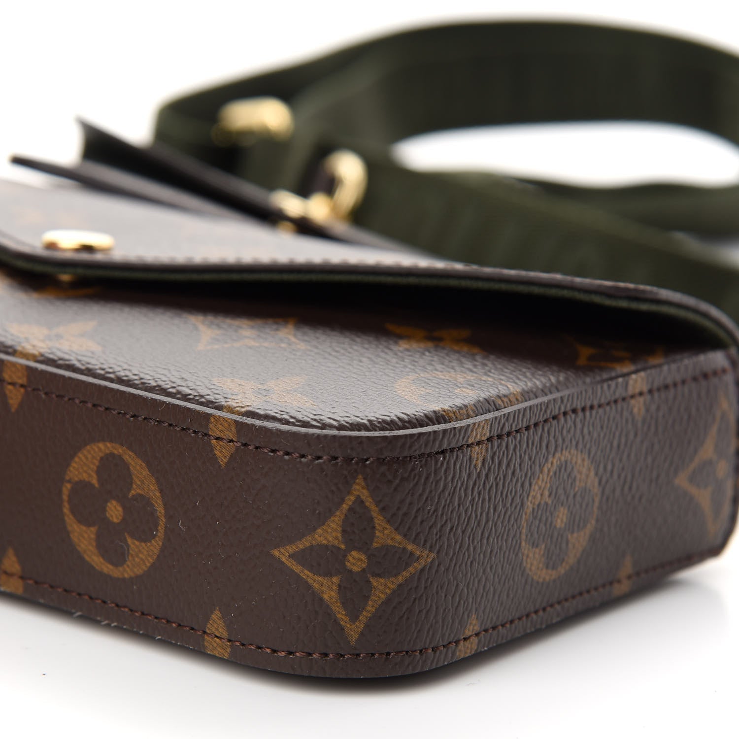 Louis Vuitton Monogram Felicie Strap & Go Kaki 8 of 9