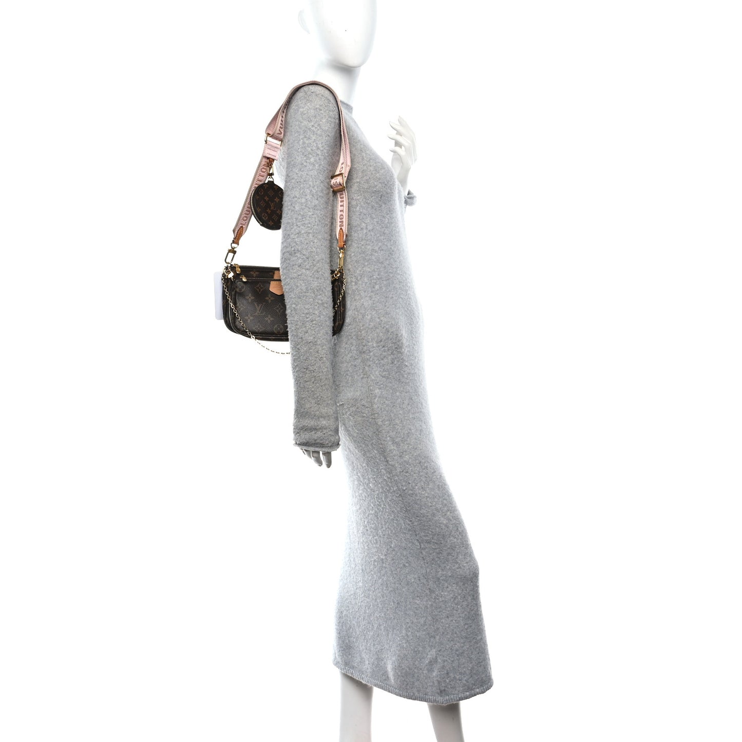 Monogram Multi Pochette Accessories Rose Clair