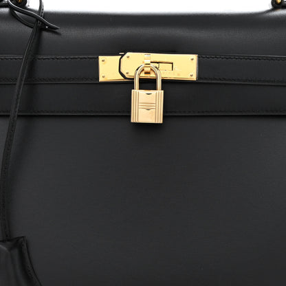 Hermes Box Kelly Sellier 32 Black 8 of 12