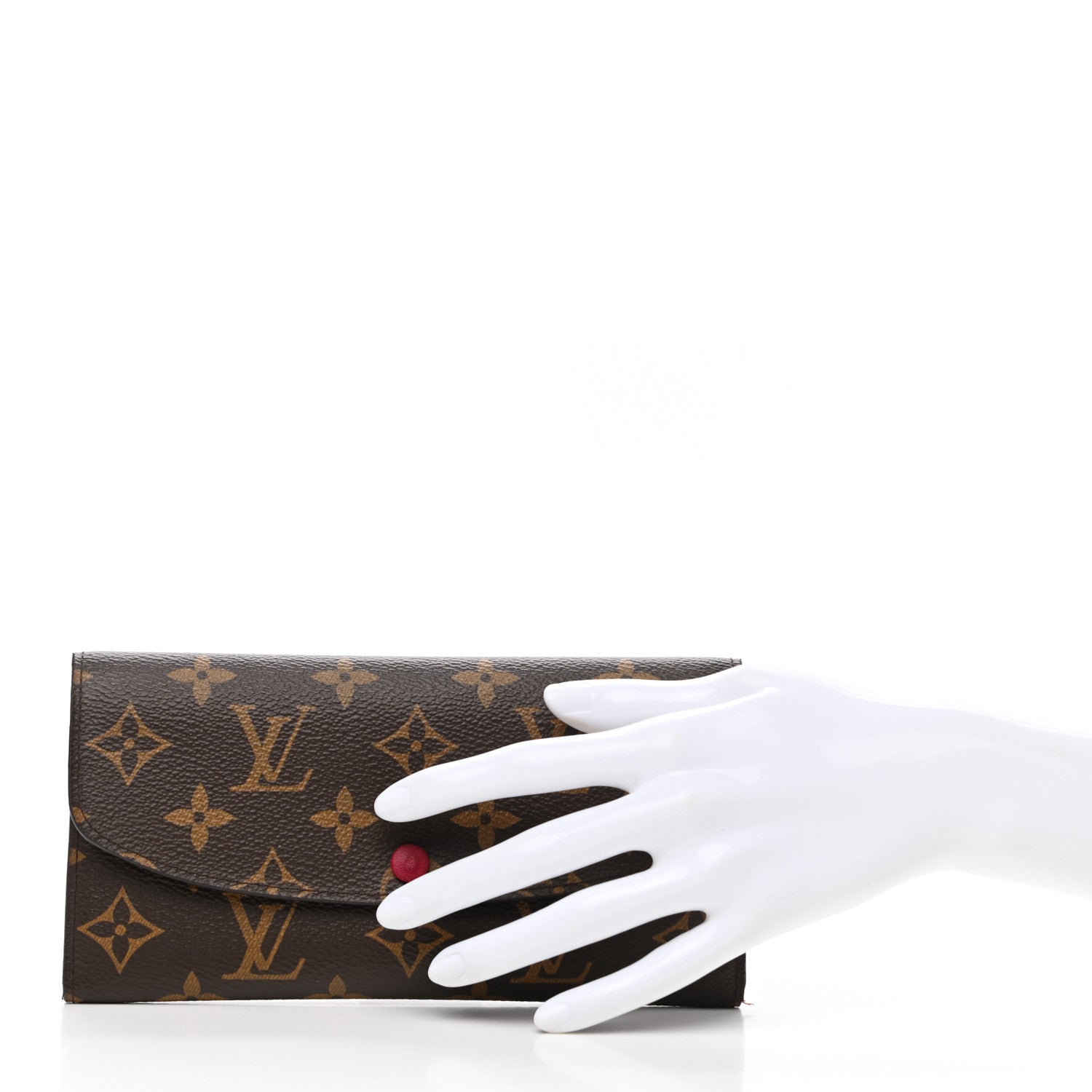 Louis Vuitton Monogram Emilie Wallet Fuchsia 2 of 8