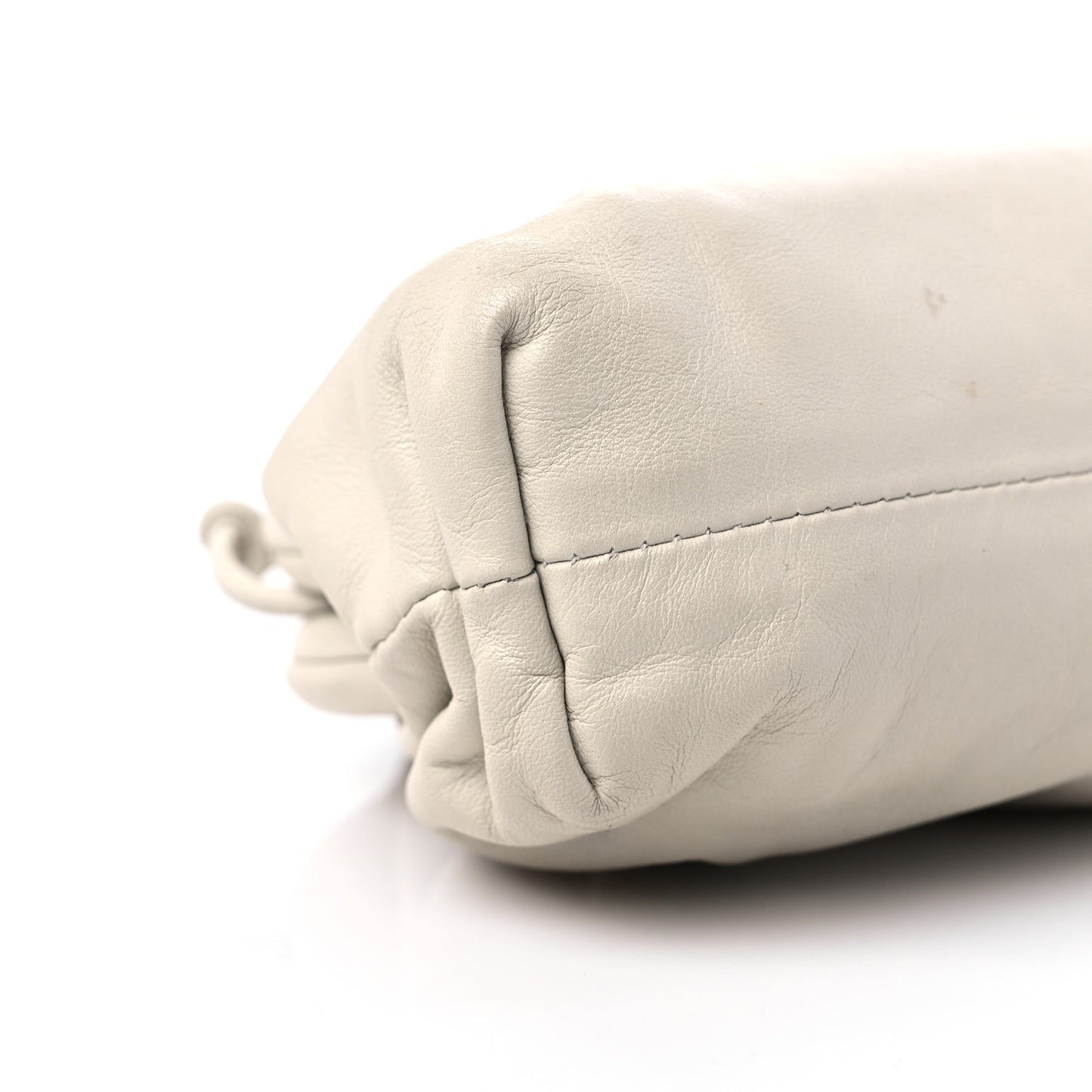 Butter Calfskin The Mini Pouch Chalk