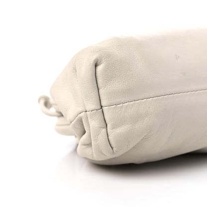 Bottega Veneta Butter Calfskin The Mini Pouch Chalk 8 of 11