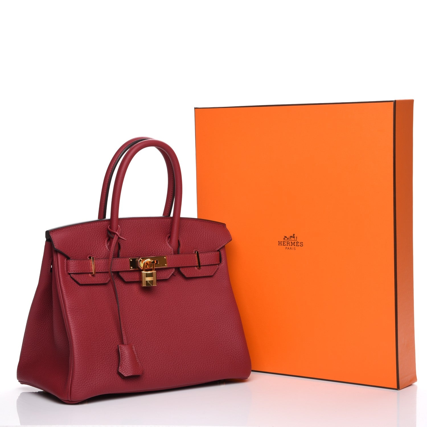Hermes Togo Birkin 30 Rouge Grenat 26 of 26