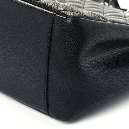 Chanel Caviar Quilted Grand Shopping Tote GST Black 10 of 10