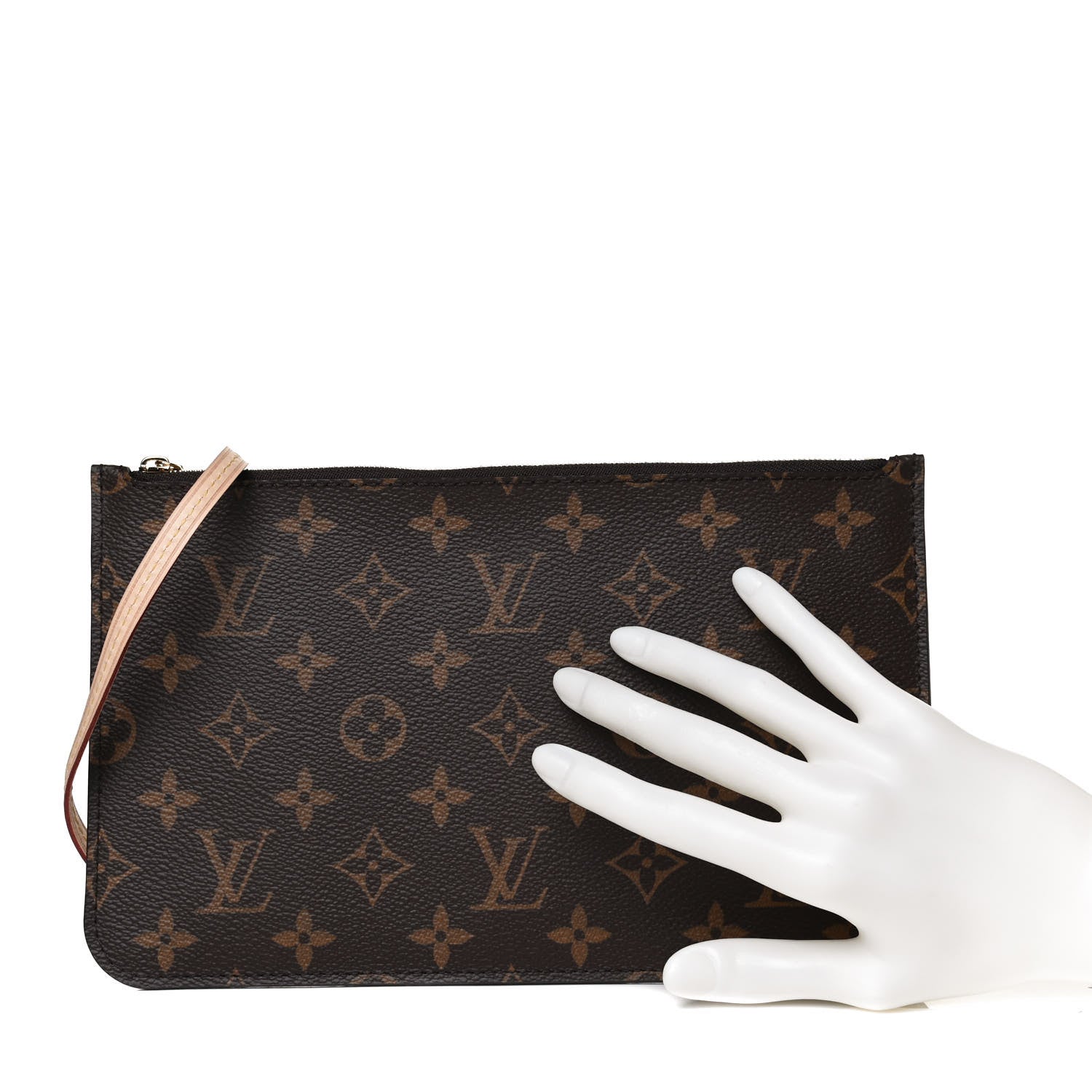 Louis Vuitton Monogram Neverfull MM GM Pochette 2 of 8