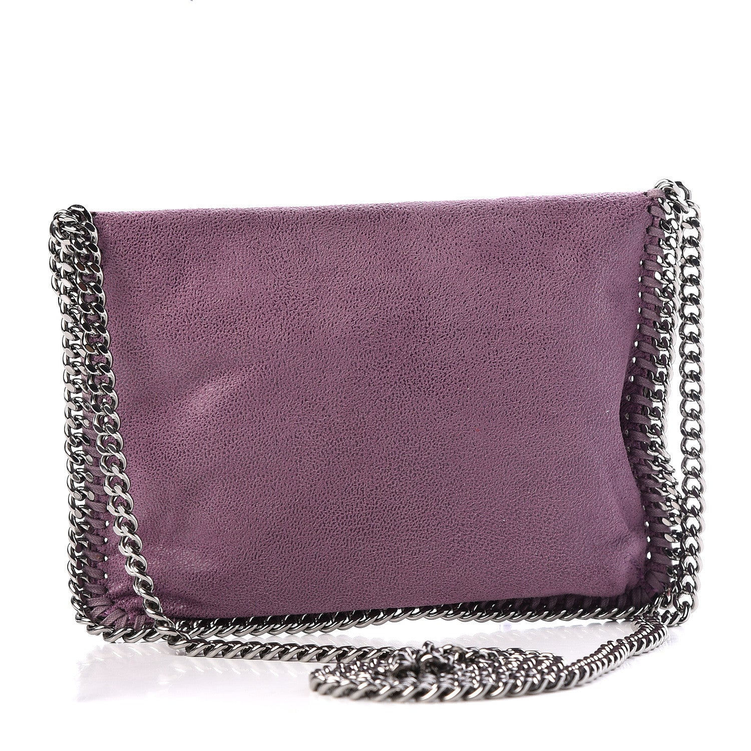 Stella McCartney Shaggy Deer Falabella Mini Crossbody Bag Purple 3 of 9