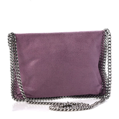 Stella McCartney Shaggy Deer Falabella Mini Crossbody Bag Purple 3 of 9