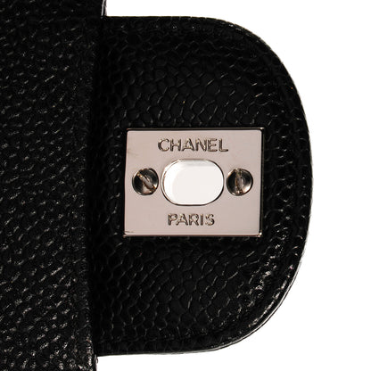 Chanel Caviar Quilted Medium Double Flap Black 6 of 8