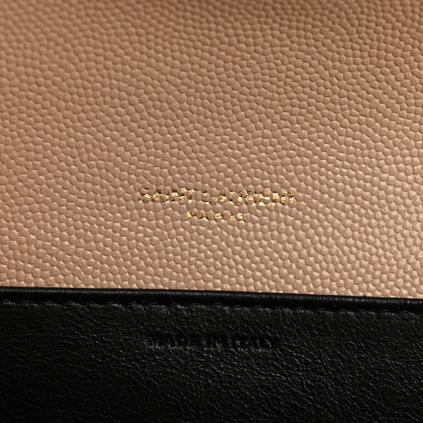 Grain De Poudre Monogram Uptown Chain Wallet Taupe