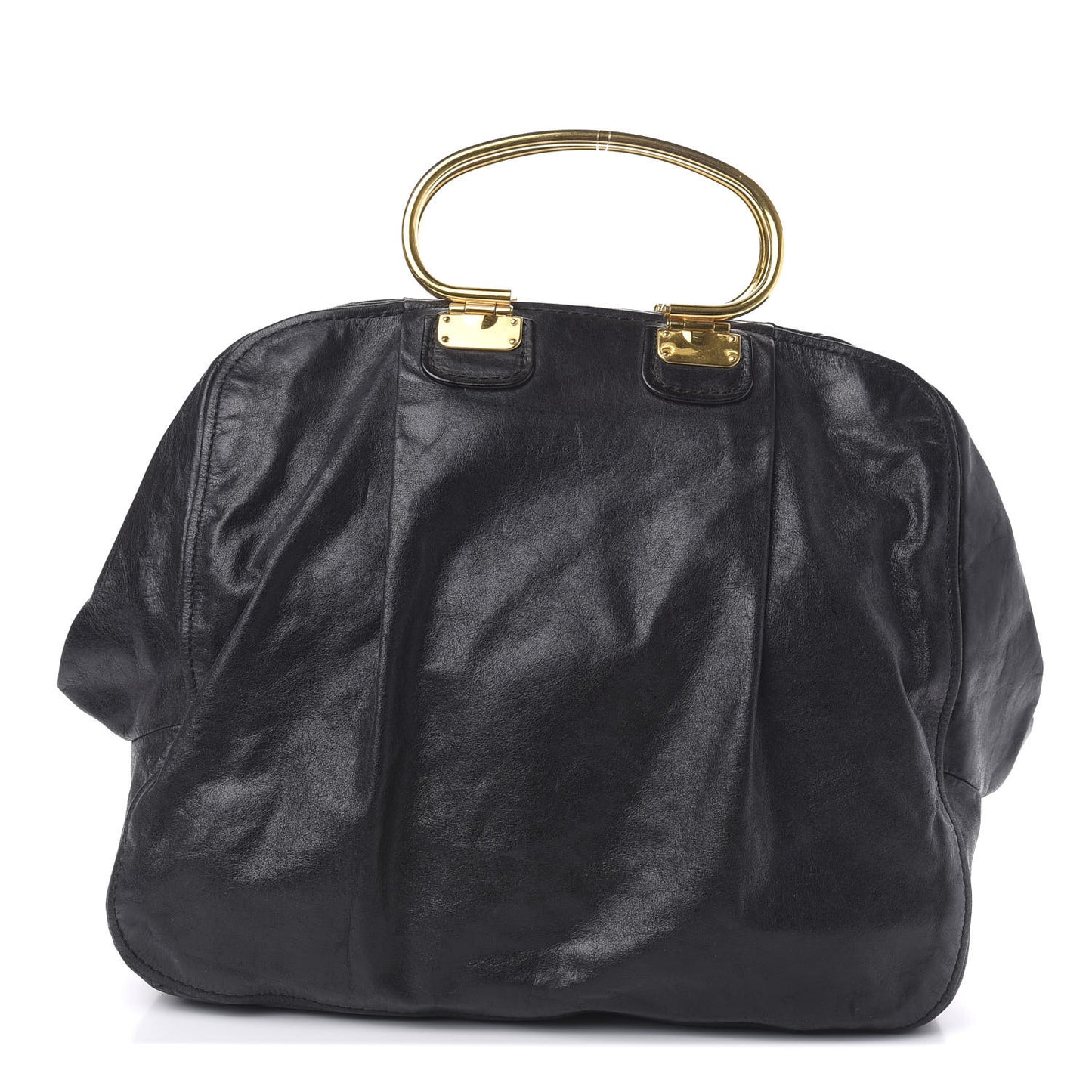 Vitello Vintage Tote Black