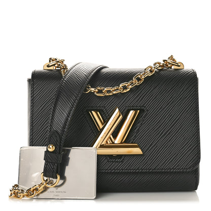 Louis Vuitton Epi Twist Shoulder Bag PM Black 3 of 10