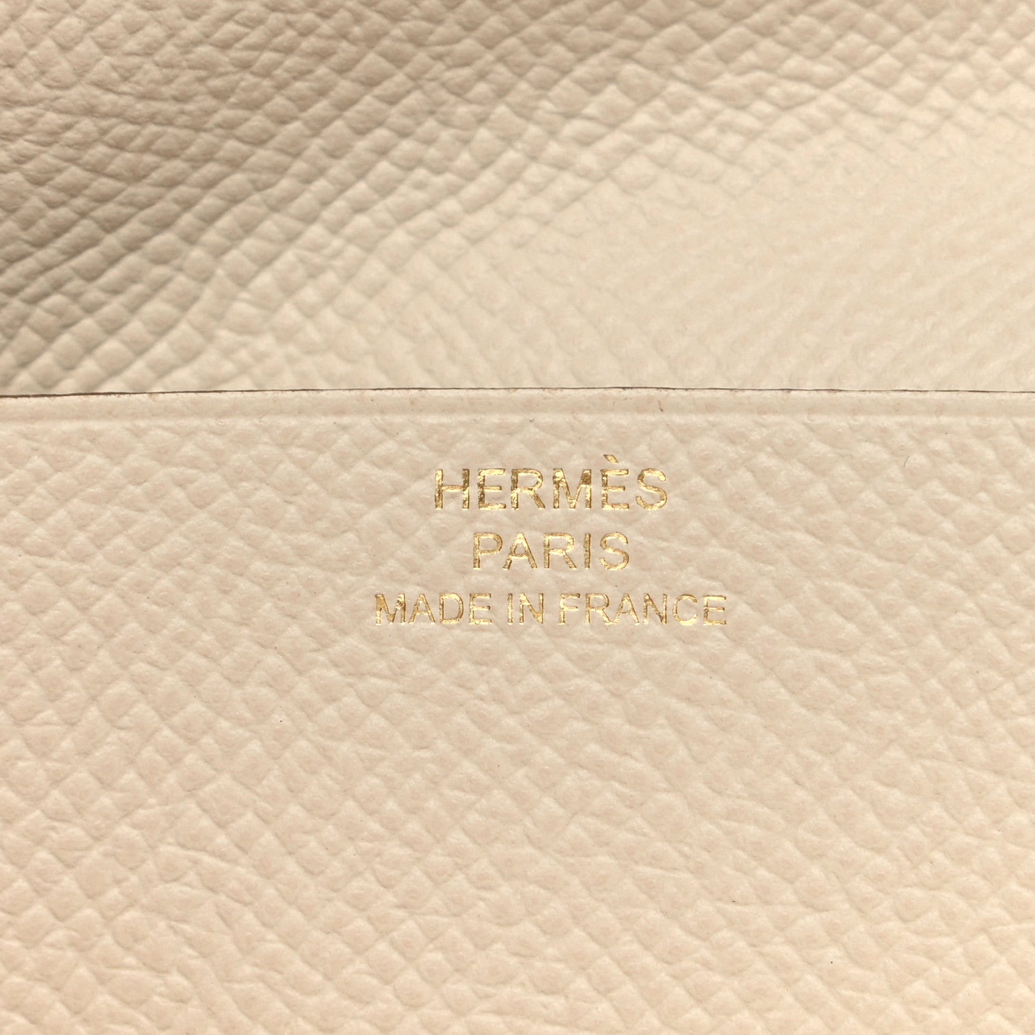 Hermes Epsom Bearn Gusset Wallet Craie 6 of 10
