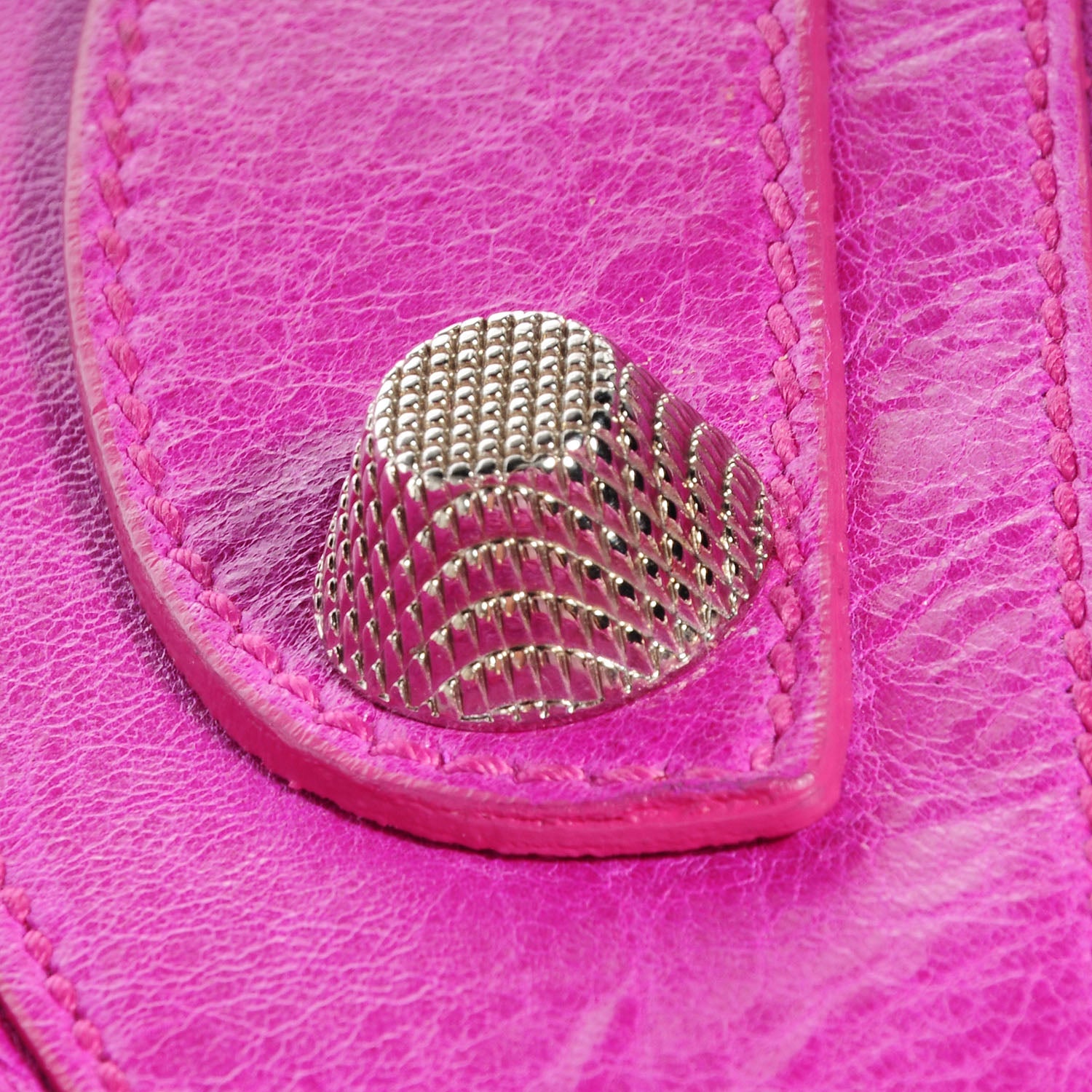 Balenciaga Agneau Giant 21 Silver Hardware City Magenta 9 of 15