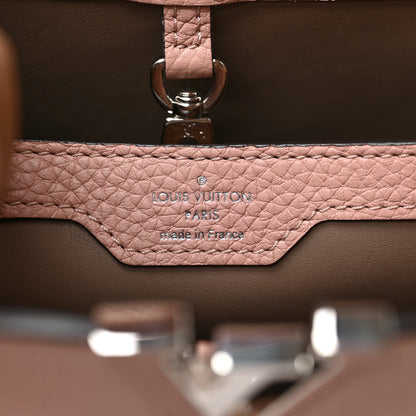 Louis Vuitton Taurillon Capucines PM Magnolia 6 of 12