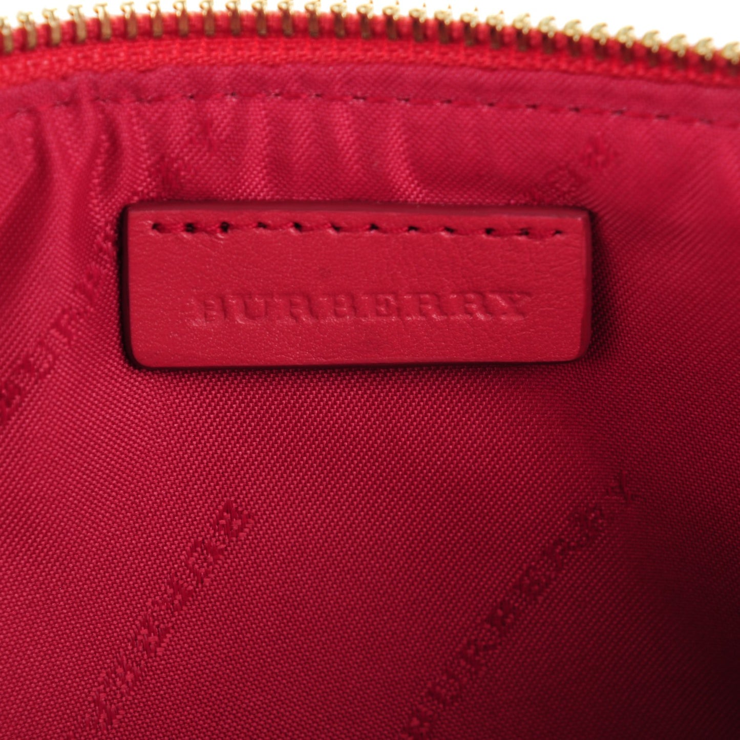 Haymarket Check Small Peyton Crossbody Clutch Bag Bright Rose