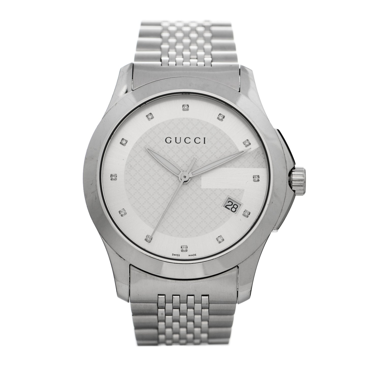 Stainless Steel Diamond 38mm G-Timeless Quartz Watch