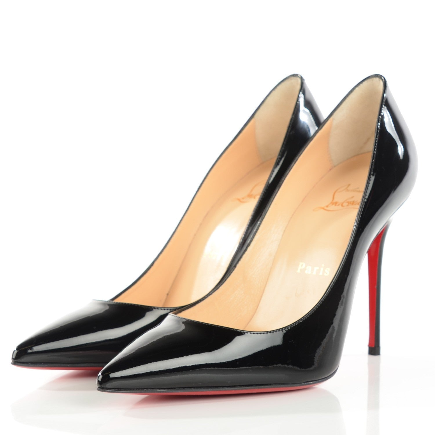 Christian Louboutin Patent So Kate 120 Pumps 37 Black 3 of 8