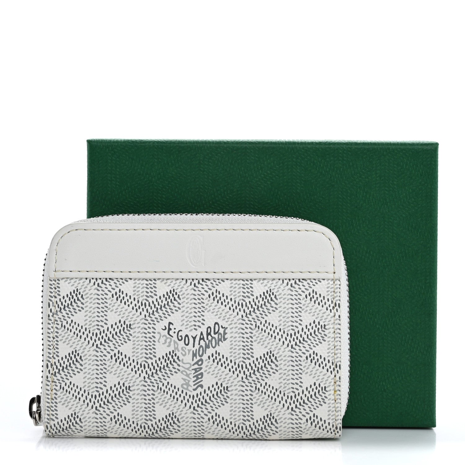 Goyard Goyardine Compact Wallet White 10 of 10
