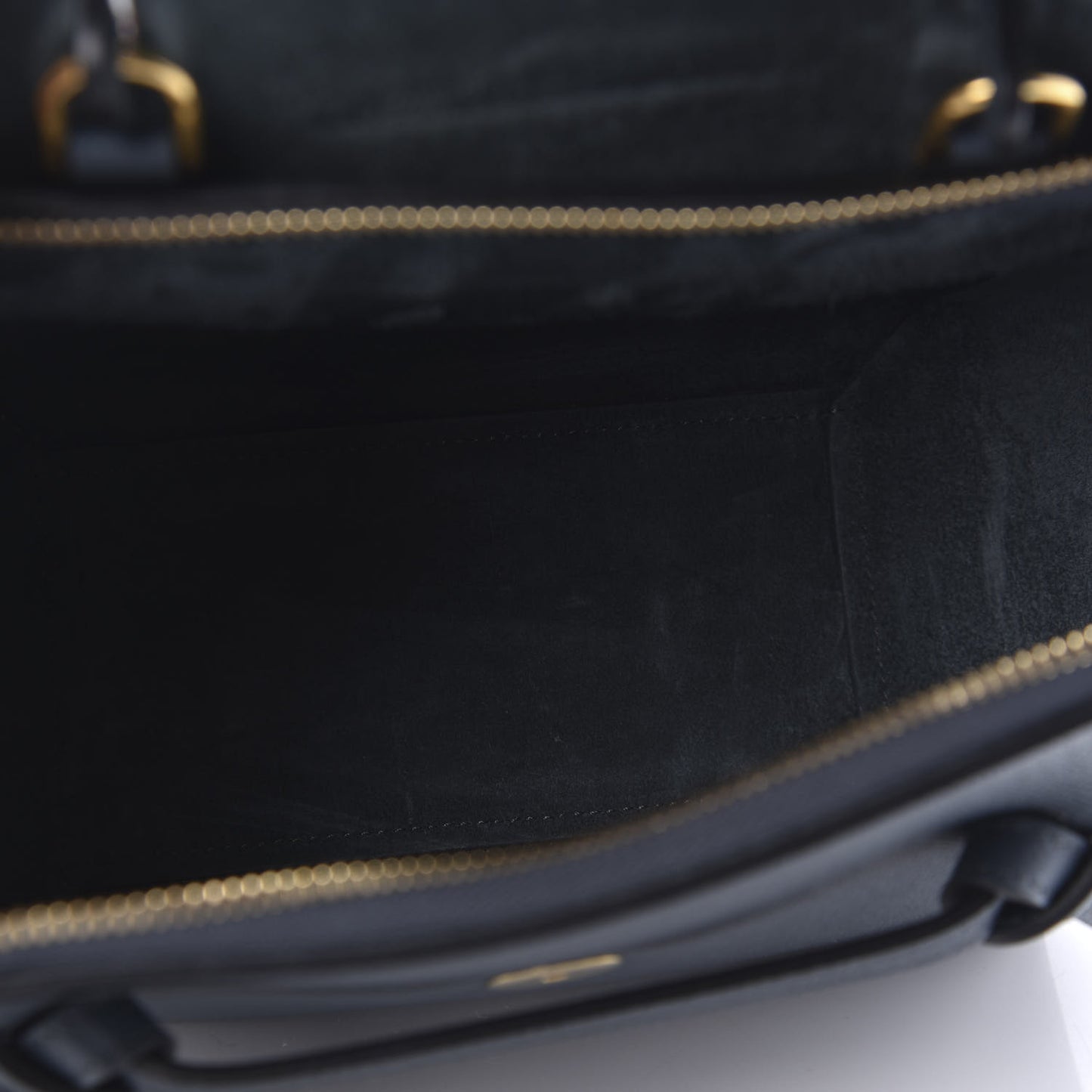 Grained Calfskin Nano Belt Bag Slate
