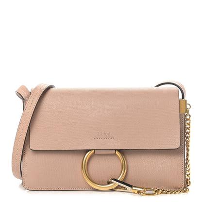 Chloe Goatskin Small Faye Shoulder Bag Biscotti Beige 1 of 9