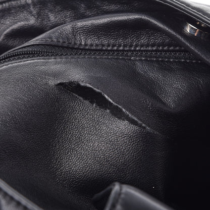 Chanel Calfskin Diagonal Ligne Tote Black 8 of 11