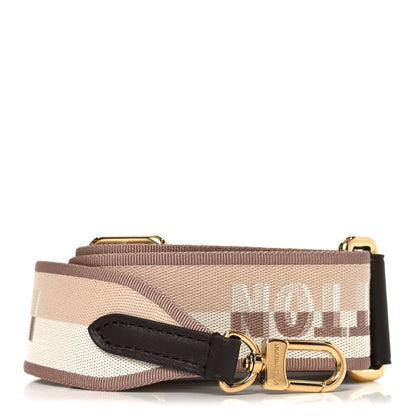 Louis Vuitton Jacquard Speedy Bandouliere 20 Shoulder Strap Beige Brown 1 of 3