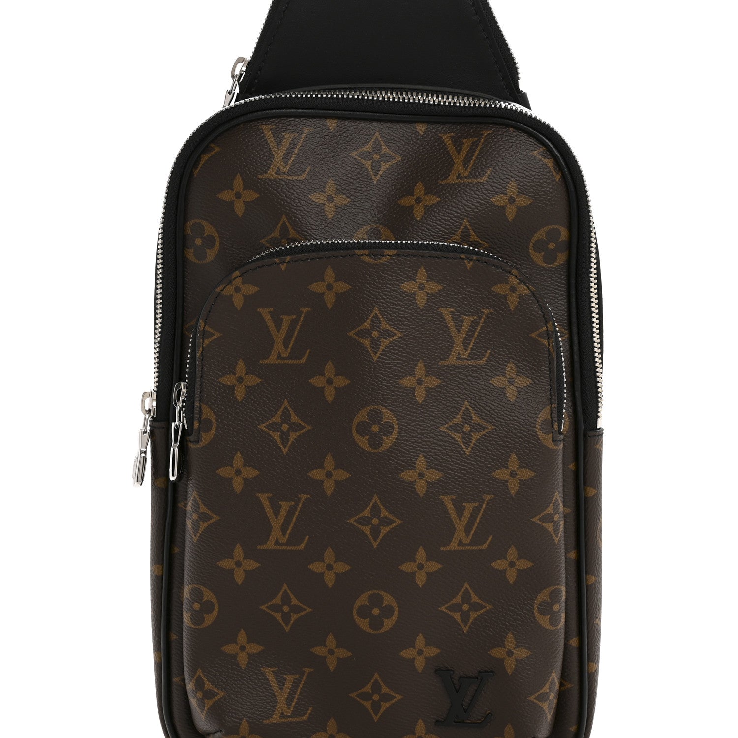 Louis Vuitton Monogram Macassar Avenue Sling Bag 7 of 12