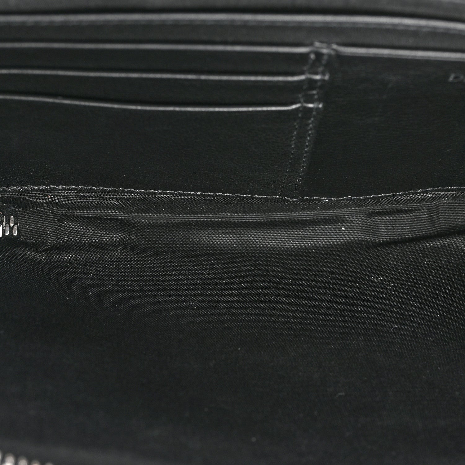 Christian Dior Oblique Pouch Beige Black 5 of 10