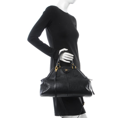 Gucci Calfskin Medium Re(Belle) Top Handle Bag Black 2 of 9
